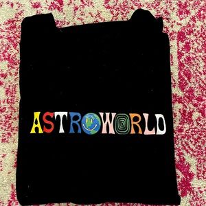 Astroworld Travis Scott T-shirt Size Large